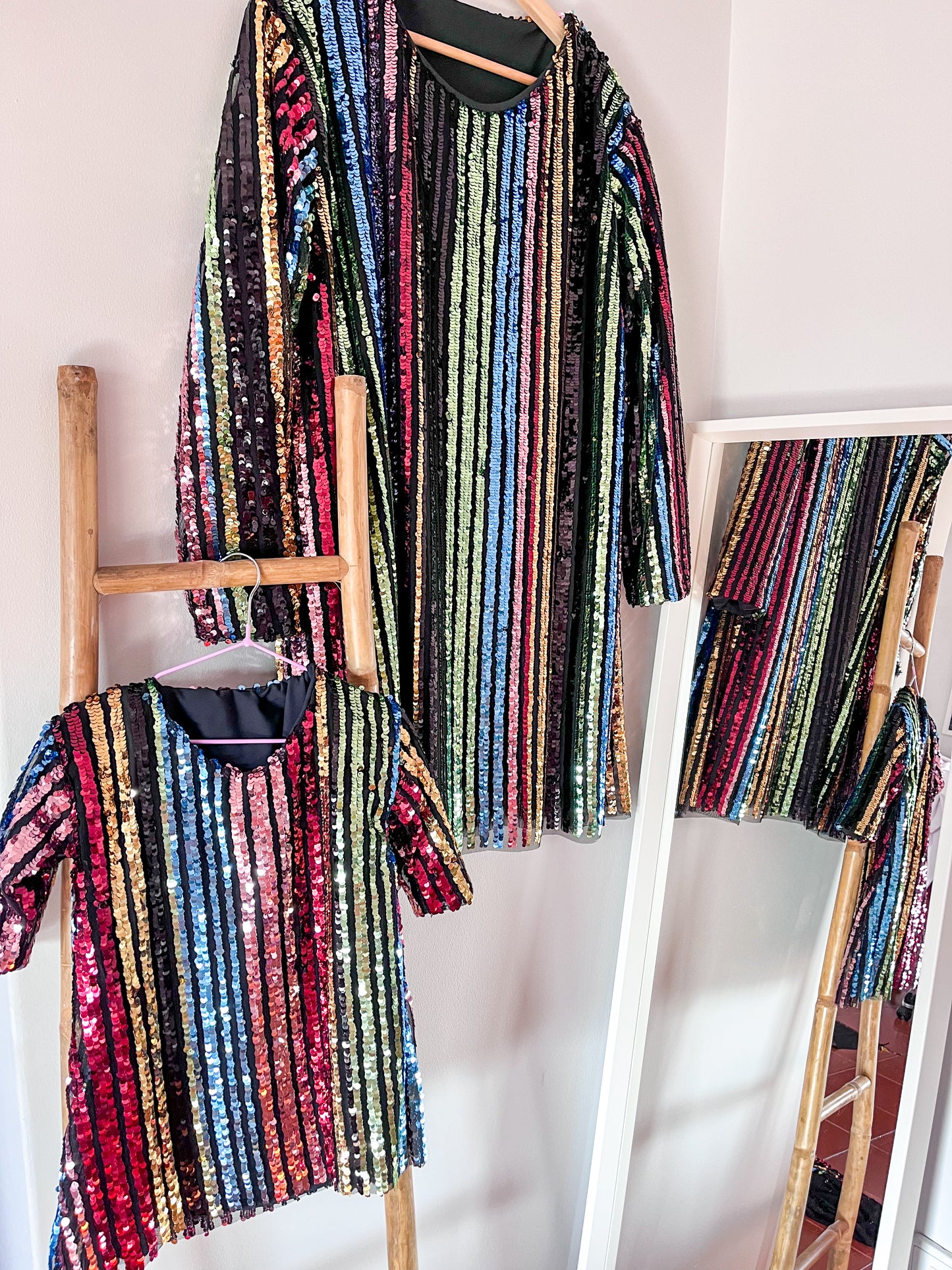 Vestido lantejoulas bebé/criança