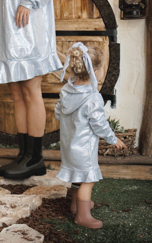 Vestido Glitter criança